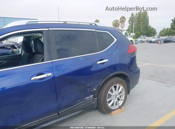 5N1AT2MN8HC730175 2017 NISSAN ROGUE Blue Widok z przodu