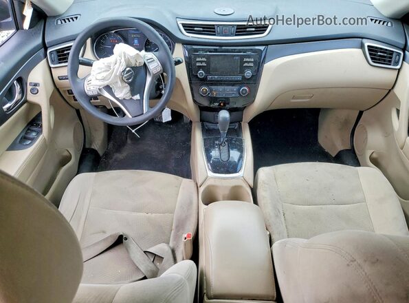 5N1AT2MN9GC924972 2016 NISSAN ROGUE Gray Առջևի վահանակի տեսք