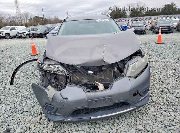 5N1AT2MN9GC924972 2016 NISSAN ROGUE Gray Դիմացի տեսք