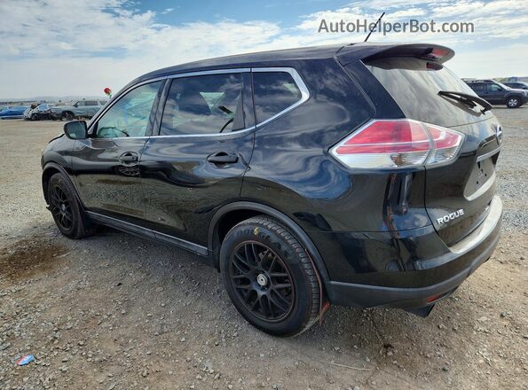 5N1AT2MNXGC814660 2016 NISSAN ROGUE Black Rear left