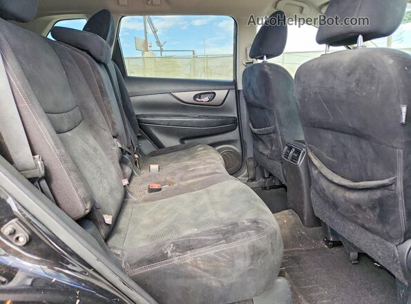 5N1AT2MNXGC814660 2016 NISSAN ROGUE Black Rear interior view