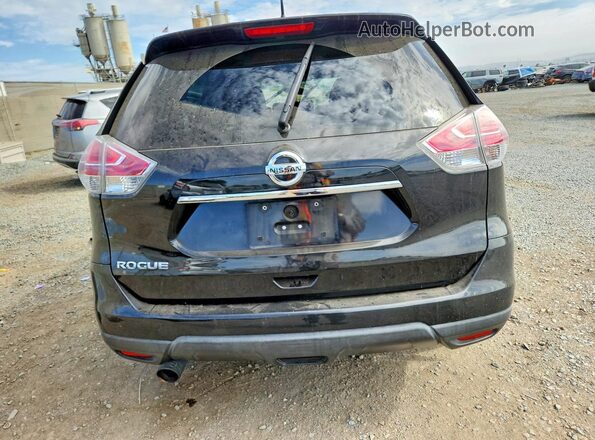 5N1AT2MNXGC814660 2016 NISSAN ROGUE Black Rear view