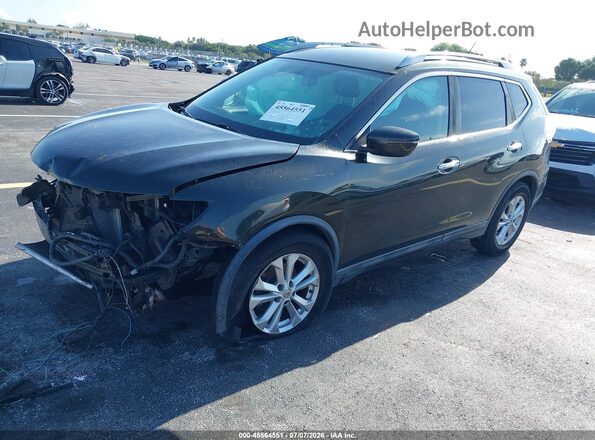5N1AT2MT0GC754208 2016 NISSAN ROGUE Black Передня ліва чверть