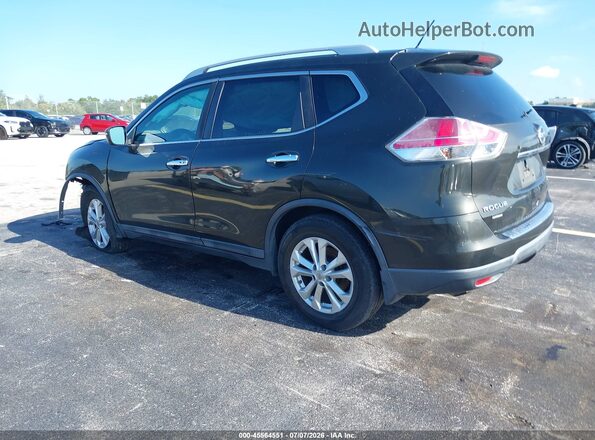 5N1AT2MT0GC754208 2016 NISSAN ROGUE Black Задня ліва чверть