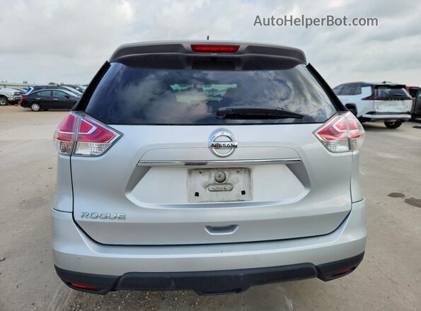 5N1AT2MT0GC754211 2016 NISSAN ROGUE Silver Rear view