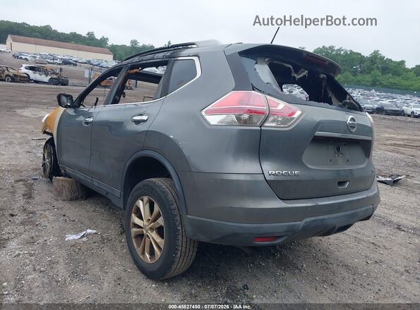 5N1AT2MT0GC799875 2016 NISSAN ROGUE Серый Задняя левая четверть