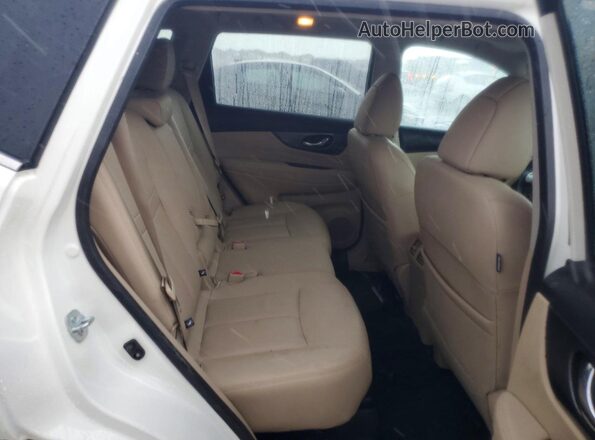 5N1AT2MT0GC802953 2016 NISSAN ROGUE White Հետևի նստատեղերի տեսք