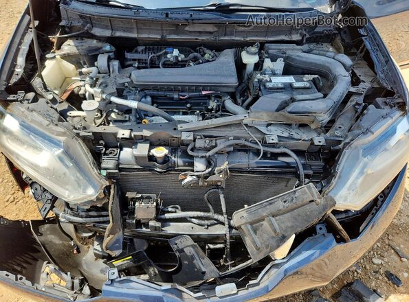 5N1AT2MT0GC805870 2016 NISSAN ROGUE Blue Engine compartment view