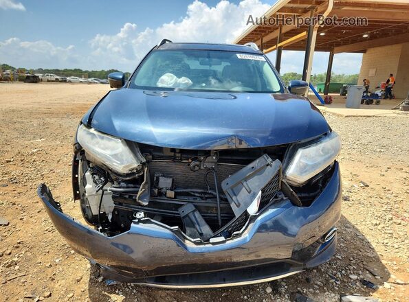 5N1AT2MT0GC805870 2016 NISSAN ROGUE Blue Front view
