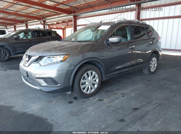 5N1AT2MT0GC826248 2016 NISSAN ROGUE Gray Передня ліва чверть