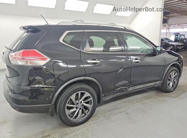 5N1AT2MT0GC853465 2016 NISSAN ROGUE Black Задня права чверть