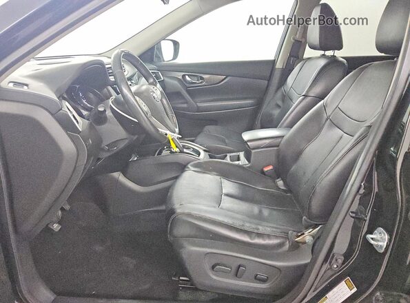 5N1AT2MT0GC853465 2016 NISSAN ROGUE Black Вид салону спереду