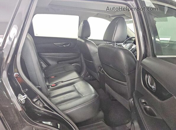 5N1AT2MT0GC853465 2016 NISSAN ROGUE Black Вид задньої частини салону