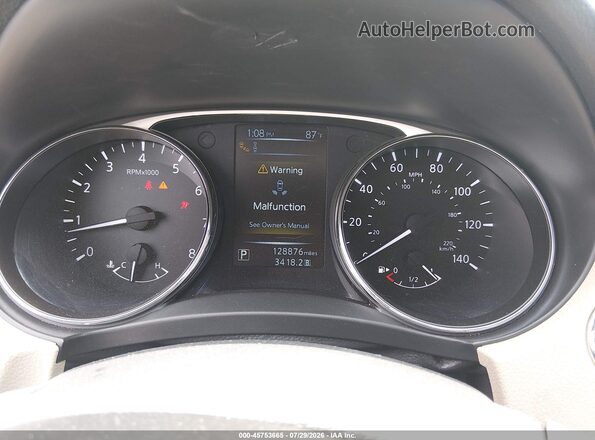 5N1AT2MT0GC872985 2016 NISSAN ROGUE Red უკანა სავარძლების ხედი