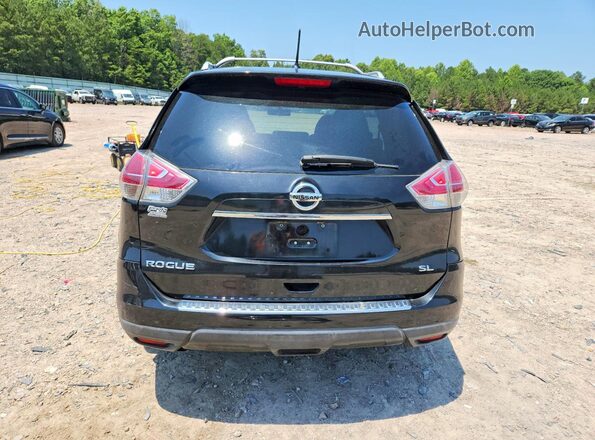 5N1AT2MT0GC874056 2016 NISSAN ROGUE Black უკანა ხედი