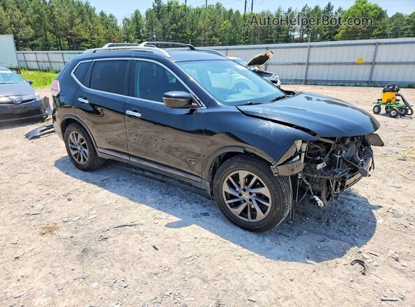 5N1AT2MT0GC874056 2016 NISSAN ROGUE Black წინა მარჯვენა
