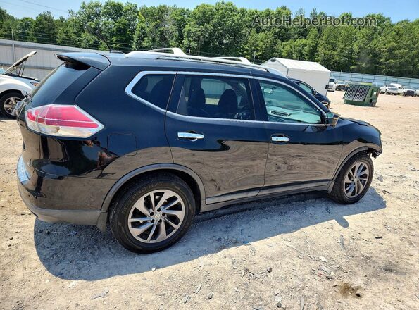 5N1AT2MT0GC874056 2016 NISSAN ROGUE Black უკანა მარჯვენა