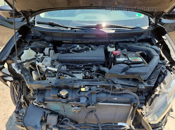 5N1AT2MT0GC874056 2016 NISSAN ROGUE Black ძრავის განყოფილების ხედი