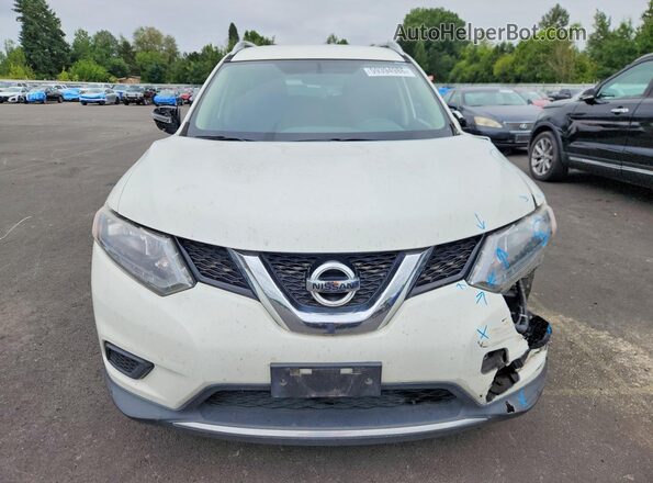 5N1AT2MT0GC912885 2016 NISSAN ROGUE White Front view