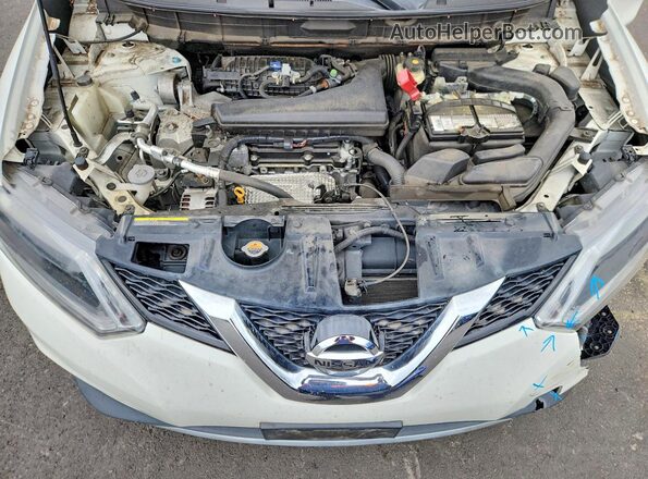 5N1AT2MT0GC912885 2016 NISSAN ROGUE White Rear interior view