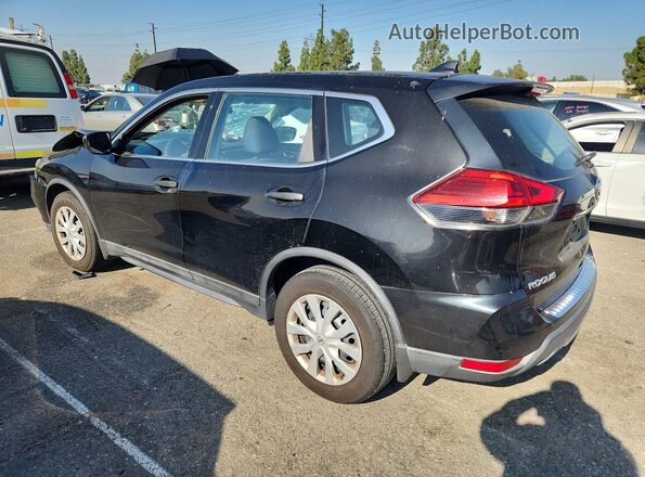 5N1AT2MT0HC738284 2017 NISSAN ROGUE Black უკანა მარცხენა