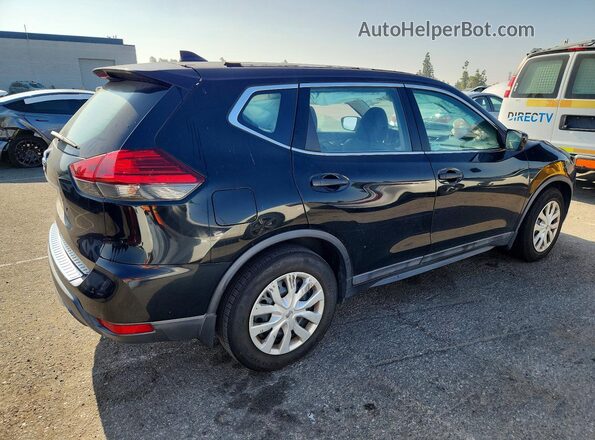 5N1AT2MT0HC738284 2017 NISSAN ROGUE Black უკანა მარჯვენა