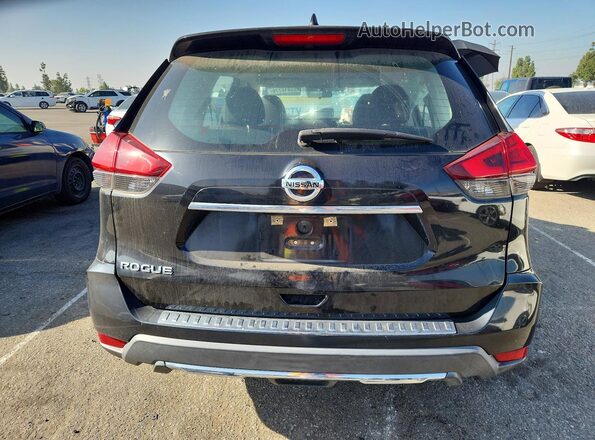 5N1AT2MT0HC738284 2017 NISSAN ROGUE Black უკანა ხედი