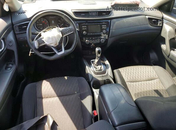 5N1AT2MT0HC757448 2017 NISSAN ROGUE Black Առջևի վահանակի տեսք