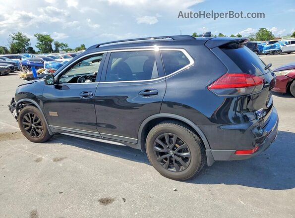5N1AT2MT0HC757448 2017 NISSAN ROGUE Black Հետևի ձախ