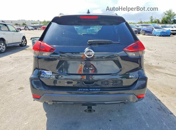 5N1AT2MT0HC757448 2017 NISSAN ROGUE Black Հետևի տեսք