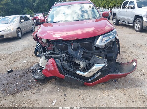 5N1AT2MT0HC799408 2017 NISSAN ROGUE Red Vista interior trasera
