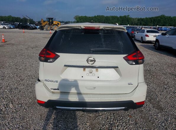 5N1AT2MT0HC848932 2017 NISSAN ROGUE Белый Вид сзади