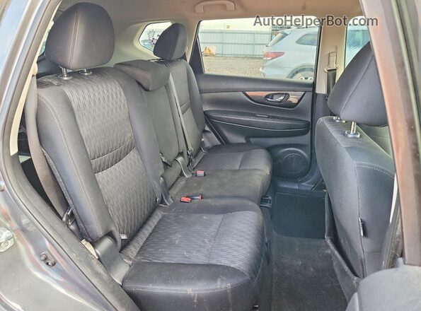 5N1AT2MT0JC752398 2018 NISSAN ROGUE Gray Вид задньої частини салону