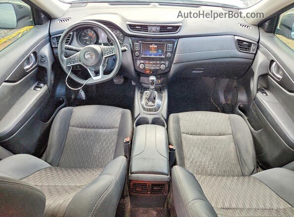 5N1AT2MT0JC752398 2018 NISSAN ROGUE Gray Вид панелі приладів
