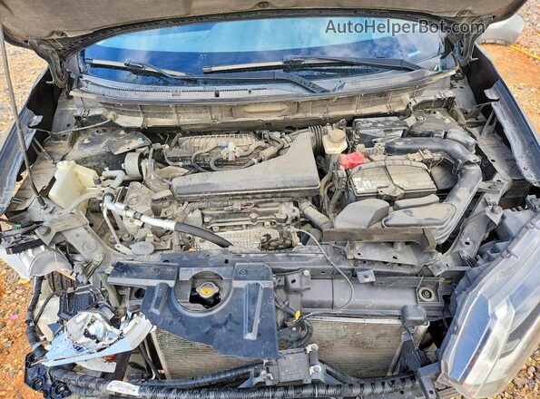 5N1AT2MT0JC752398 2018 NISSAN ROGUE Gray Вид підкапотного простору
