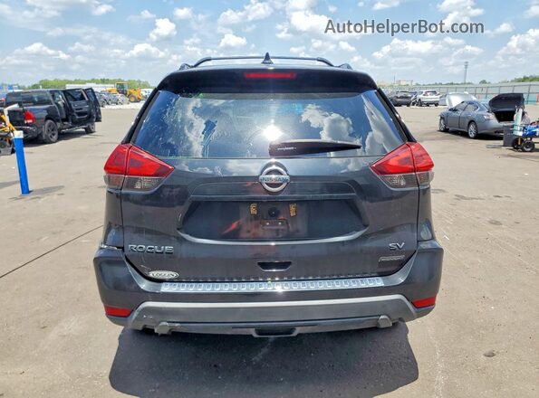 5N1AT2MT0JC775258 2018 NISSAN ROGUE Black უკანა ხედი