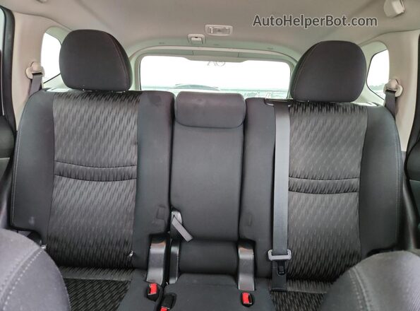 5N1AT2MT0JC811000 2018 NISSAN ROGUE Silver Widok tylnych siedzeń