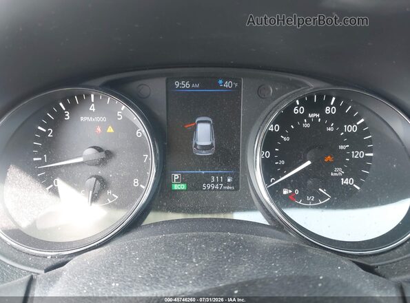 5N1AT2MT0KC716535 2019 NISSAN ROGUE Gray Vista de los asientos traseros