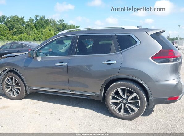 5N1AT2MT0KC716535 2019 NISSAN ROGUE Gray 