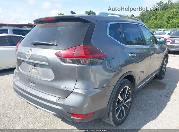 5N1AT2MT0KC716535 2019 NISSAN ROGUE Gray Trasero derecho
