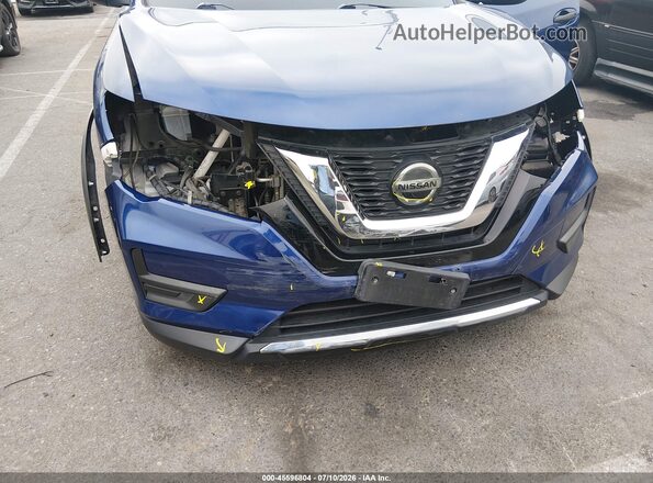 5N1AT2MT0LC752338 2020 NISSAN ROGUE Синий Вид спереди