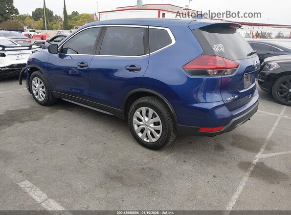 5N1AT2MT0LC752338 2020 NISSAN ROGUE Синий Задняя левая четверть