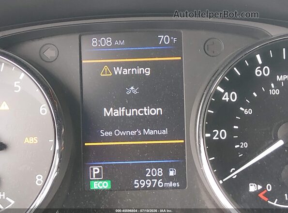 5N1AT2MT0LC752338 2020 NISSAN ROGUE Синий 