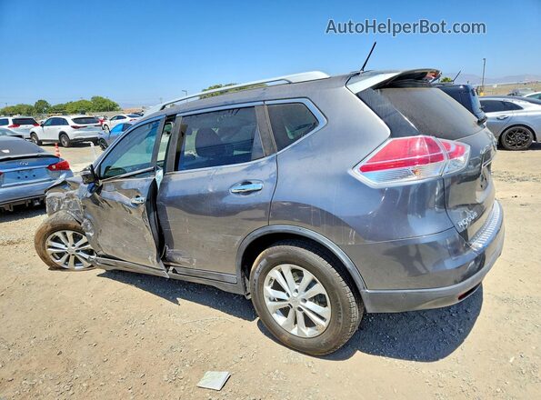 5N1AT2MT1GC760583 2016 NISSAN ROGUE Gray Rear left