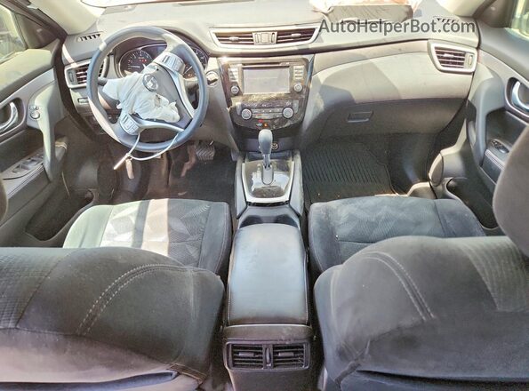 5N1AT2MT1GC760583 2016 NISSAN ROGUE Gray Dashboard view