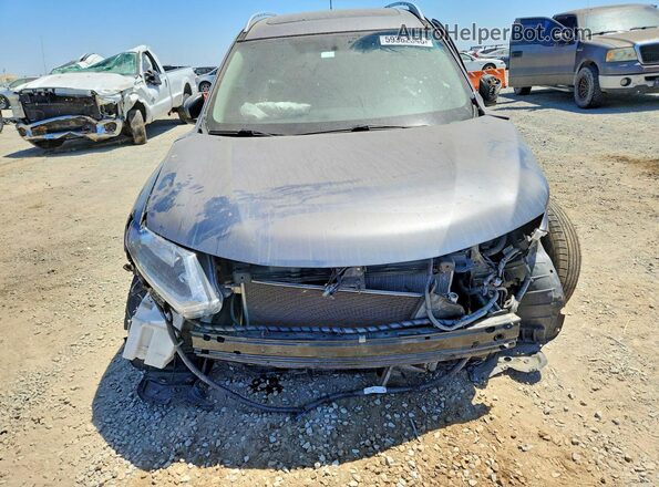 5N1AT2MT1GC760583 2016 NISSAN ROGUE Gray Front view