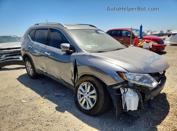 5N1AT2MT1GC760583 2016 NISSAN ROGUE Gray Front right
