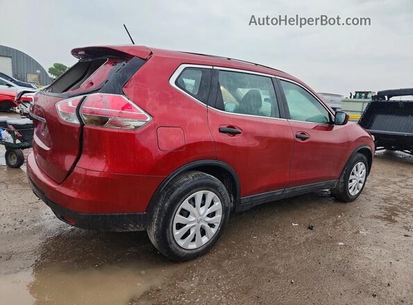 5N1AT2MT1GC824895 2016 NISSAN ROGUE Red Tył prawy