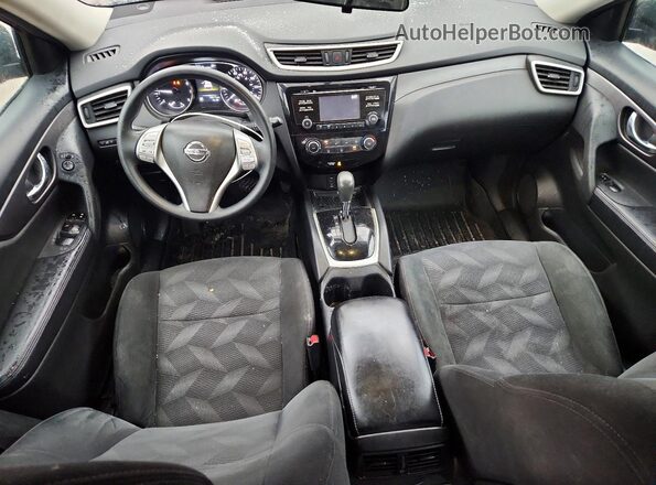 5N1AT2MT1GC824895 2016 NISSAN ROGUE Red Widok deski rozdzielczej