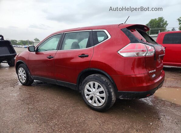 5N1AT2MT1GC824895 2016 NISSAN ROGUE Red Tył lewy